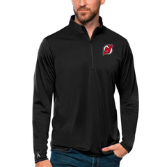 New Jersey Devils Antigua Tribute Quarter-Zip Pullover Top For Sale
