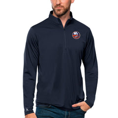 New York Islanders Antigua Tribute Quarter-Zip Pullover Top Sale