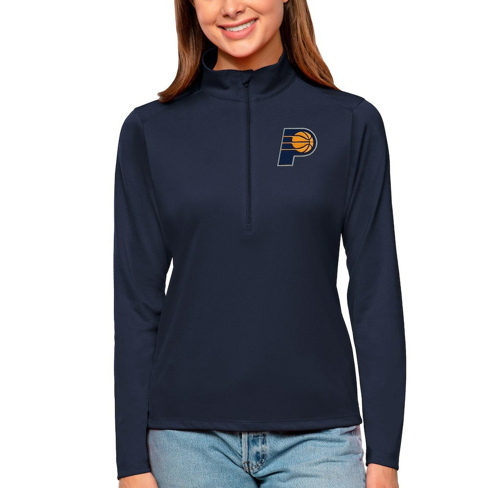 Indiana Pacers Antigua Women's Tribute Half-Zip Top Online