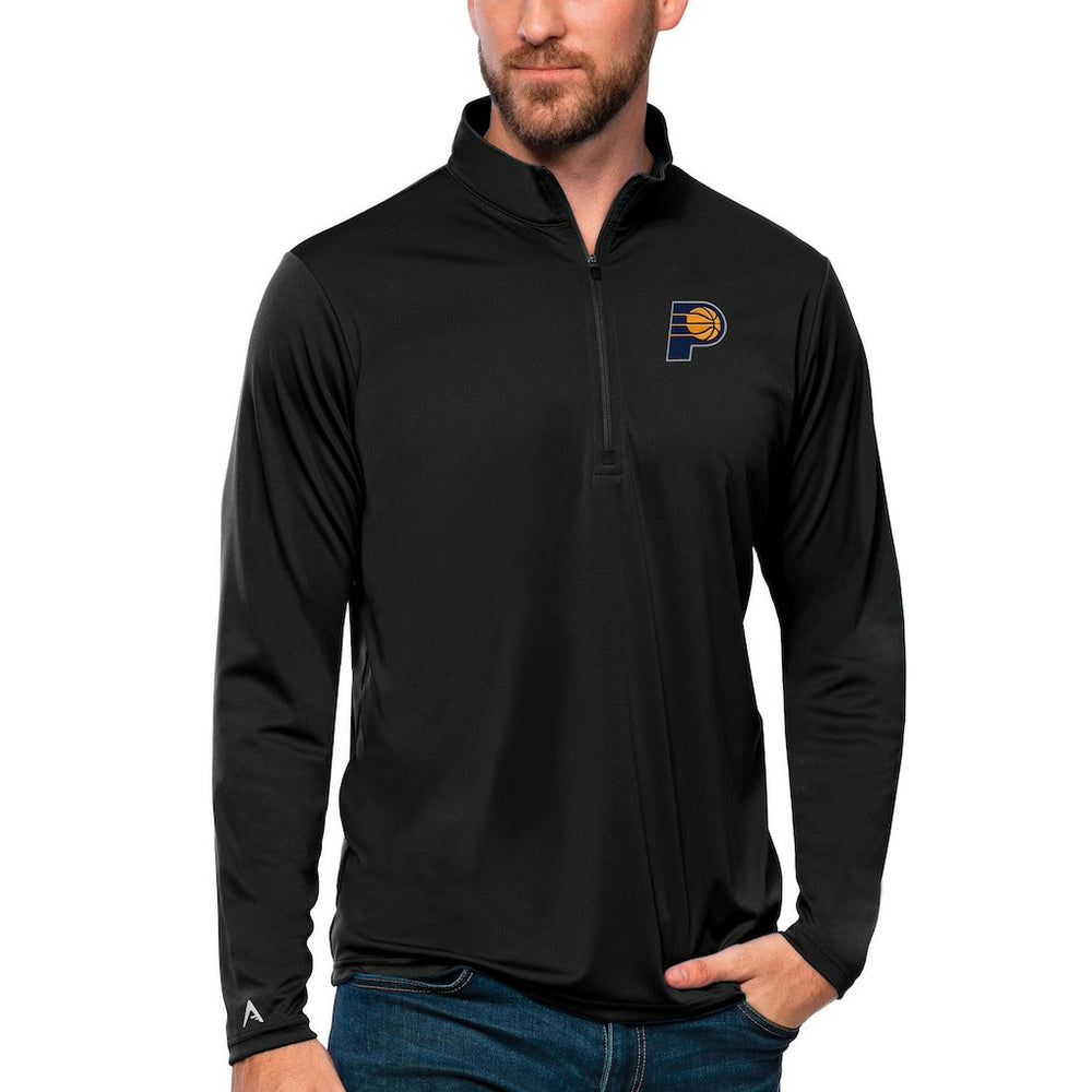 Indiana Pacers Antigua Tribute Quarter-Zip Pullover Top Online