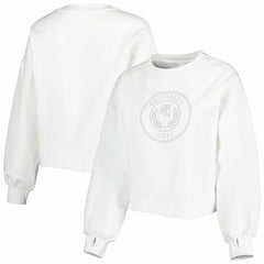 Brooklyn Nets Lusso Women's Lola Ball and Chain Pullover Sweatshirt On Sale