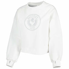 Brooklyn Nets Lusso Women's Lola Ball and Chain Pullover Sweatshirt On Sale