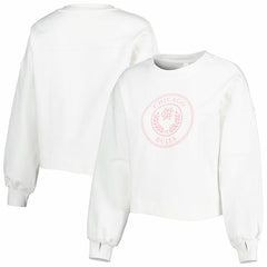 Chicago Bulls Lusso Women's Lola Ball and Chain Pullover Sweatshirt For Sale