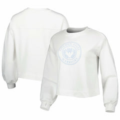Golden State Warriors Lusso Women's Lola Ball and Chain Pullover Sweatshirt sale On Sale