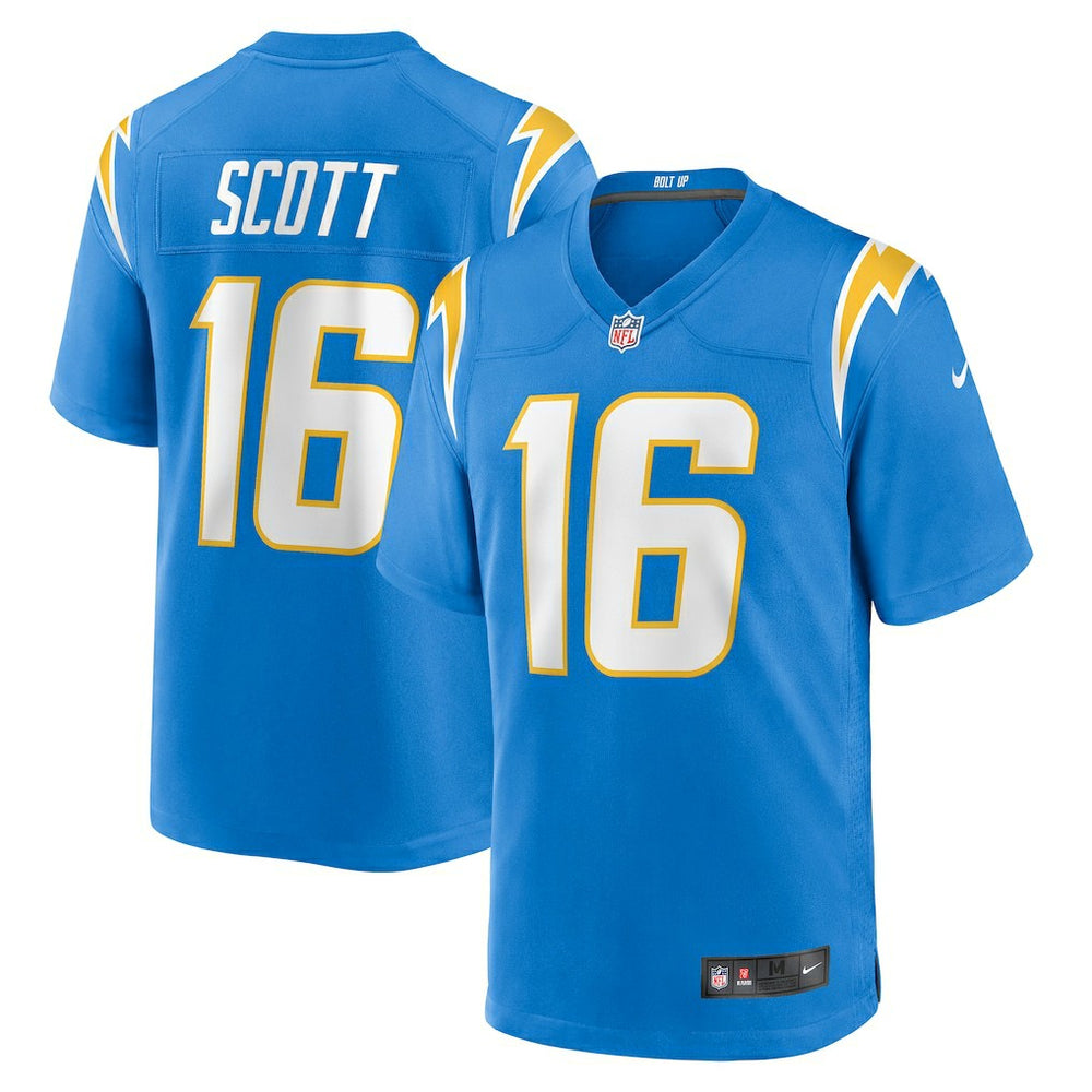 Los Angeles Chargers Nike JK Scott Game Jersey
