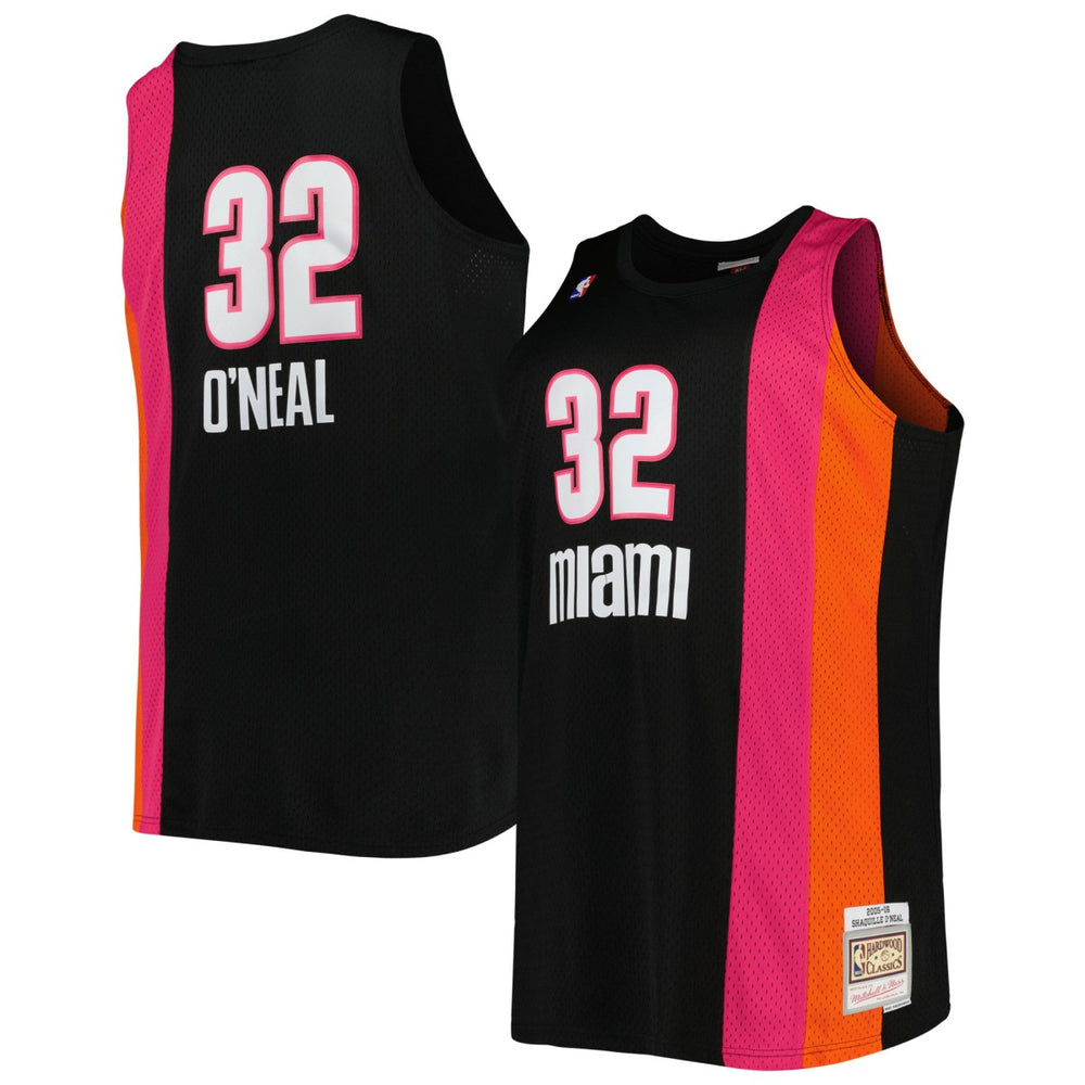 Shaquille O'Neal Miami Heat Big & Tall Hardwood Classics 2005/06 Swingman Jersey Discount