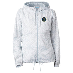 Milwaukee Brewers Columbia Women's Flash Forward Full-Zip Windbreaker Jacket | MLB New