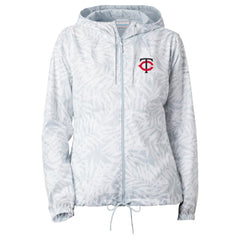 Minnesota Twins Columbia Women's Flash Forward Full-Zip Windbreaker Jacket | MLB Sale