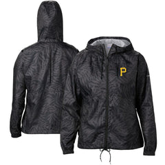 Pittsburgh Pirates Columbia Women's Team Flash Forward Full-Zip Windbreaker Jacket | MLB On Sale
