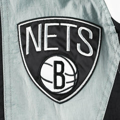 Brooklyn Nets Starter Body Check Raglan Hoodie Half-Zip Jacket For Sale