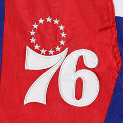Philadelphia 76ers Starter Body Check Raglan Hoodie Half-Zip Jacket Discount