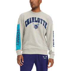 Charlotte Hornets Tommy Jeans James Patch Pullover Sweatshirt On Sale