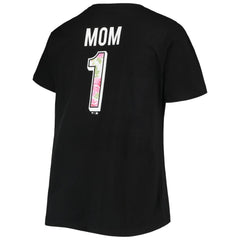 San Francisco Giants Women's Plus Size #1 Mom 2-Hit V-Neck T-Shirt | MLB Sale