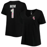 Chicago White Sox Women's Plus Size #1 Mom 2-Hit V-Neck T-Shirt | MLB Online