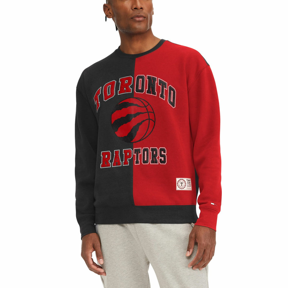 Toronto Raptors Tommy Jeans Keith Split Pullover Sweatshirt New