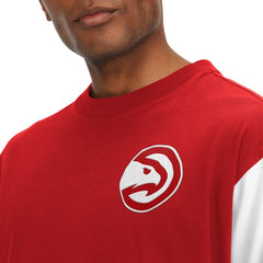 Atlanta Hawks Tommy Jeans Richie Color Block Long Sleeve T-Shirt Outlet