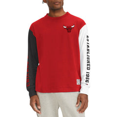 Chicago Bulls Tommy Jeans Richie Color Block Long Sleeve T-Shirt sale Online