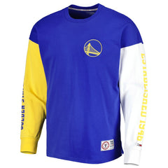 Golden State Warriors Tommy Jeans Richie Color Block Long Sleeve T-Shirt sale Outlet