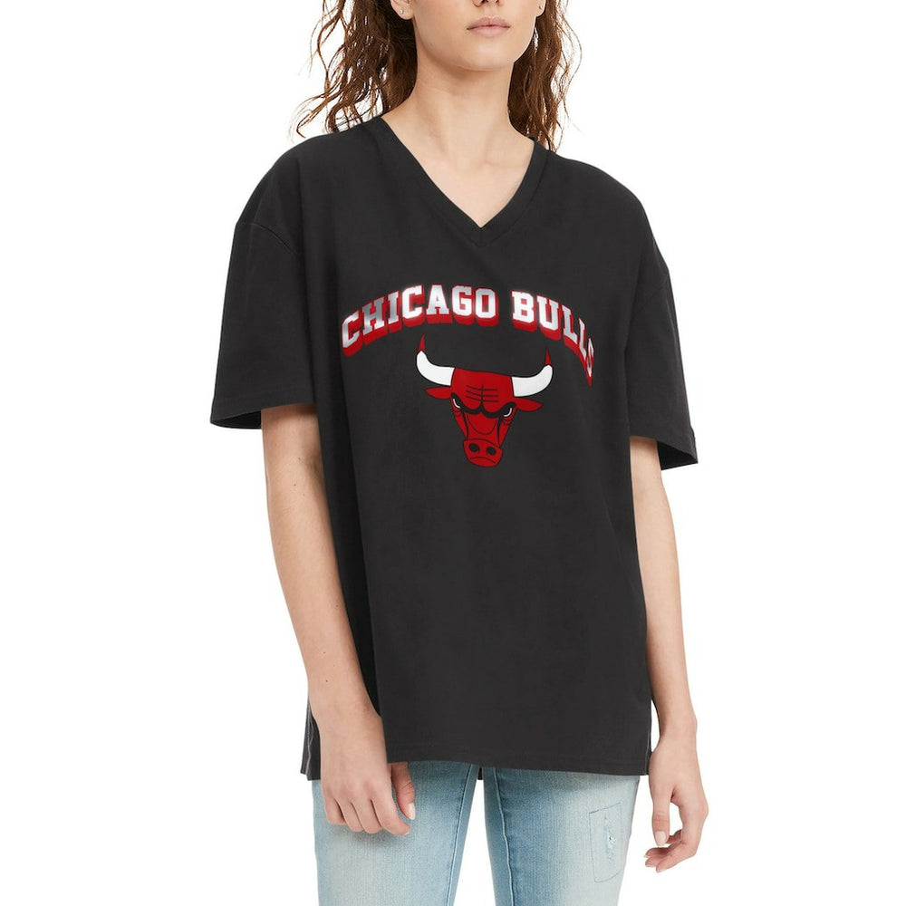 Chicago Bulls Tommy Jeans Women's Ashley V-Neck T-Shirt sale Outlet