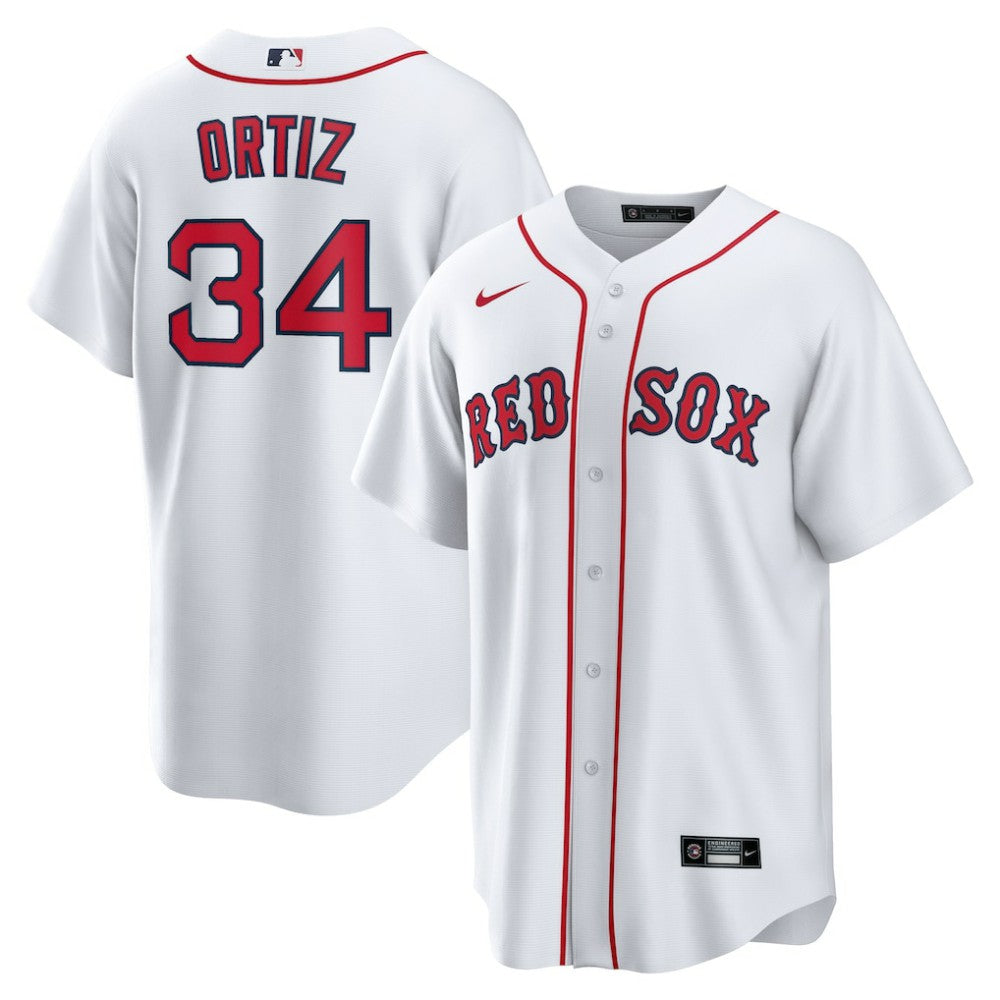 David Ortiz Boston Red Sox Nike Home Replica Player Jersey | MLB Discount
