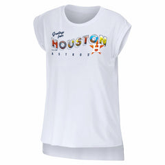 Houston Astros WEAR by Erin Andrews Women's Greetings From T-Shirt | MLB Outlet