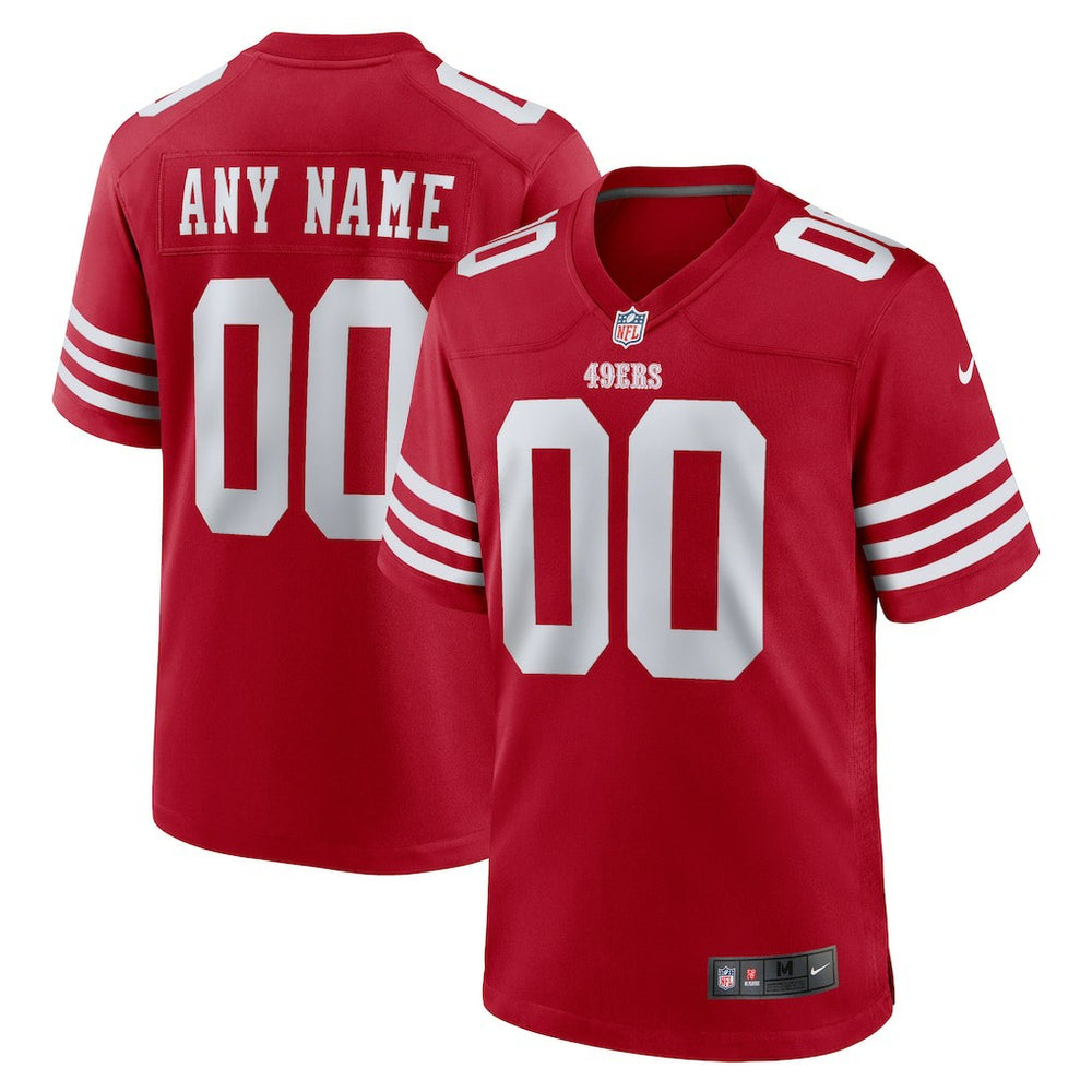 San Francisco 49ers Nike Youth Game Custom Jersey