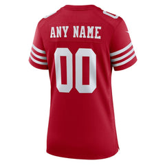 San Francisco 49ers Nike Women's Game Custom Jersey