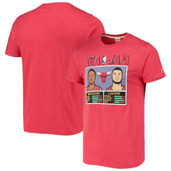 DeMar DeRozan/Zach LaVine Chicago Bulls Homage NBA Jam Tri-Blend T-Shirt sale New