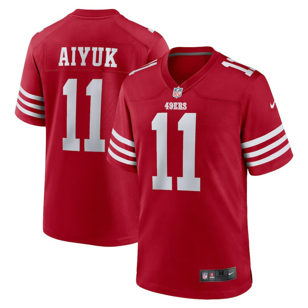 Brandon Aiyuk San Francisco 49ers Team Player Game Jersey - Scarlet