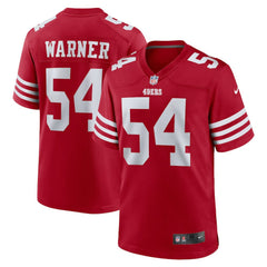 San Francisco 49ers Nike Fred Warner Player Game Jersey