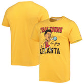 Trae Young Atlanta Hawks Homage Caricature Tri-Blend T-Shirt Discount