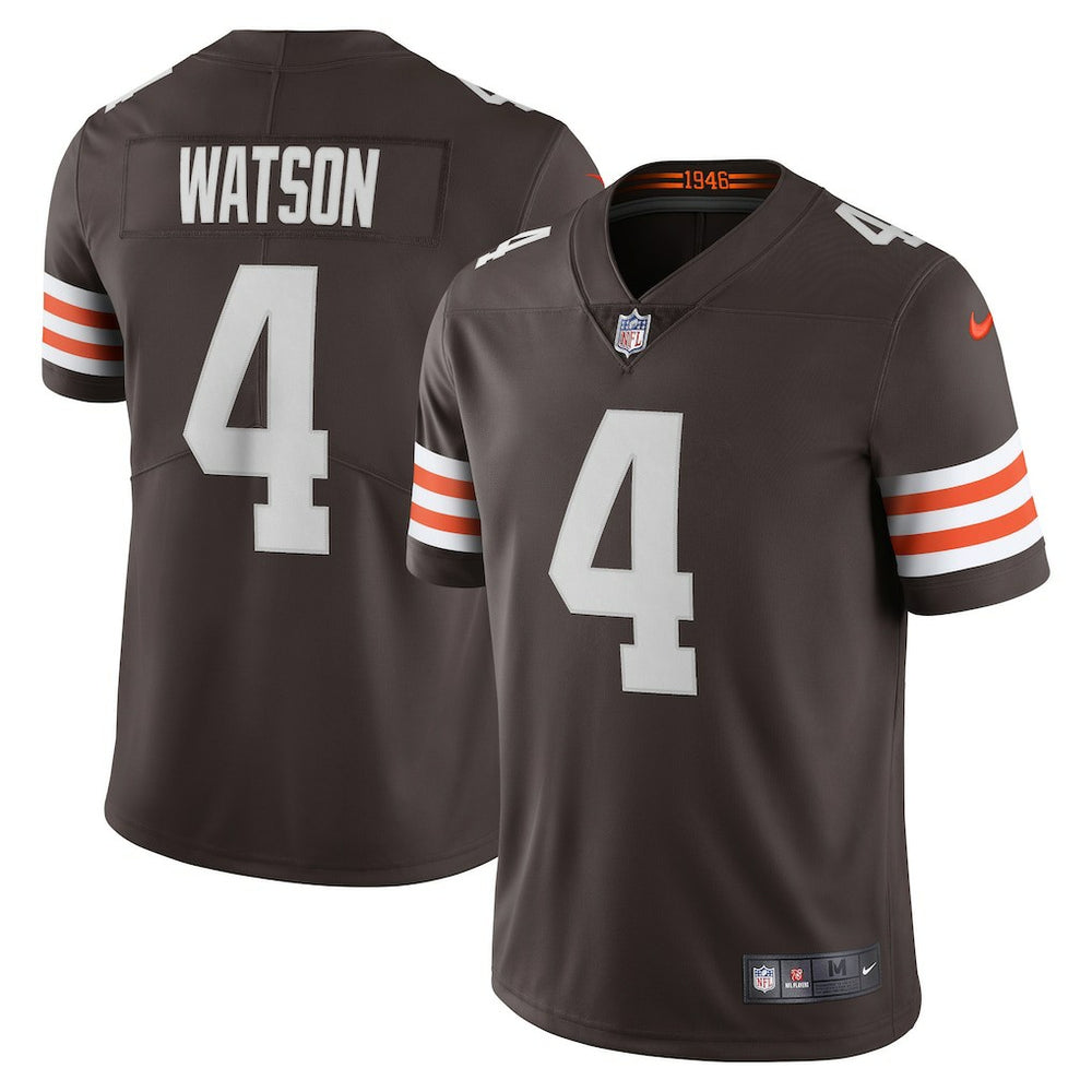 Cleveland Browns Nike Deshaun Watson Men's Vapor Limited Jersey