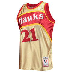 Dominique Wilkins Atlanta Hawks 75th Anniversary 1986/87 Hardwood Classics Swingman Jersey For Sale