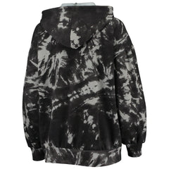 Philadelphia 76ers Majestic Threads Women's Burble Tie-Dye Tri-Blend Pullover Hoodie Discount