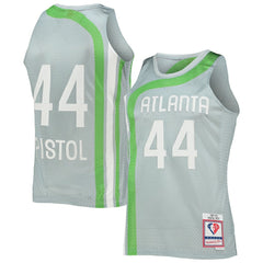 Pete Maravich Atlanta Hawks 75th Anniversary 1971/72 Hardwood Classics Swingman Jersey On Sale