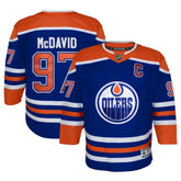 Connor McDavid Edmonton Oilers Youth Home Premier Player Jersey Outlet