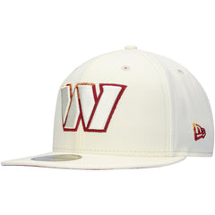 Washington Commanders New Era Chrome Color Dim 59FIFTY Fitted Hat