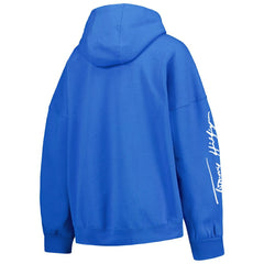 Los Angeles Chargers Tommy Hilfiger Women's Becca Drop Shoulder Pullover Hoodie