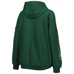 Green Bay Packers Tommy Hilfiger Women's Becca Drop Shoulder Pullover Hoodie