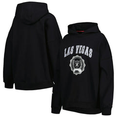 Las Vegas Raiders Tommy Hilfiger Women's Becca Drop Shoulder Pullover Hoodie