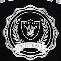 Las Vegas Raiders Tommy Hilfiger Women's Becca Drop Shoulder Pullover Hoodie