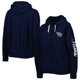 Tennessee Titans MSX by Michael Strahan Women's Emerson Lightweight Full-Zip Hoodie