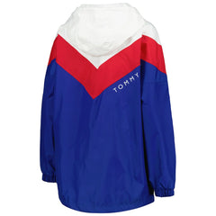 Buffalo Bills Tommy Hilfiger Women's Staci Half-Zip Hoodie Windbreaker Jacket