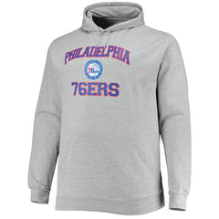 Philadelphia 76ers Big & Tall Heart & Soul Pullover Hoodie New