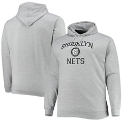 Brooklyn Nets Big & Tall Heart & Soul Pullover Hoodie For Sale