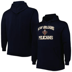 New Orleans Pelicans Big & Tall Heart & Soul Pullover Hoodie Discount