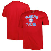 Philadelphia 76ers Big & Tall Heart & Soul T-Shirt New