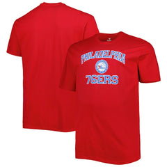 Philadelphia 76ers Big & Tall Heart & Soul T-Shirt New