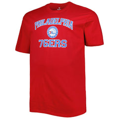Philadelphia 76ers Big & Tall Heart & Soul T-Shirt New