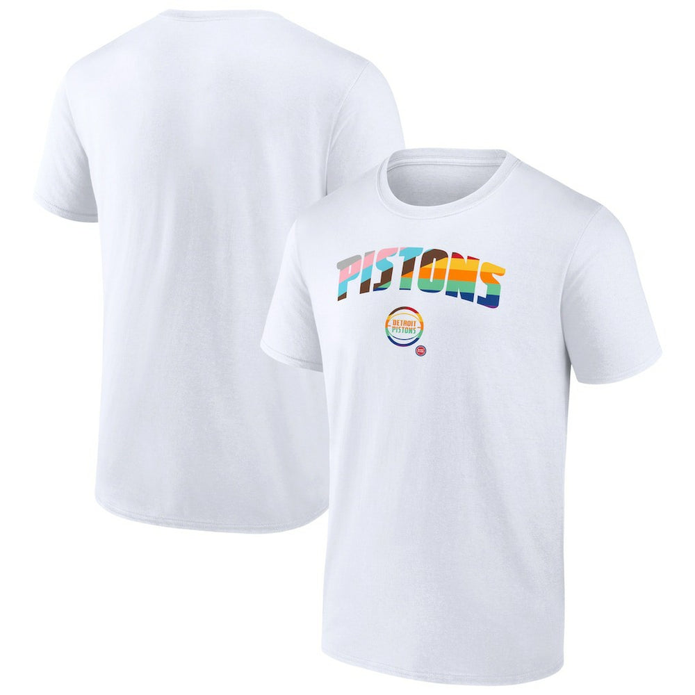 Detroit Pistons Pride T-Shirt sale On Sale